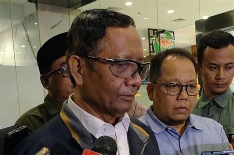 Mahfud Md Desak Polisi Terapkan Pasal Berat Untuk Kasus Mario Dandy