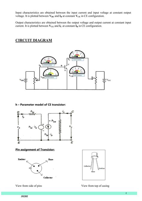 SOLUTION Bjt Input And Output Characteristics Studypool