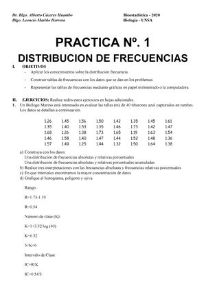 Práctica 6 Binomial y Poisson 2 PRACTICA N 6 DISTRIBUCION BINOMIAL Y