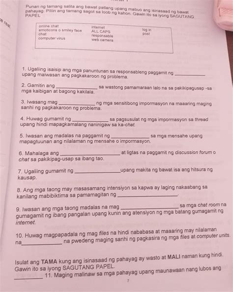 Please Pa Help Kailangan Ko Na Po Ito Advance Ty Po Sa Mag Sasagot