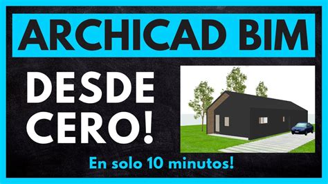 Archicad Modelar Una Casa Desde Cero En D Youtube