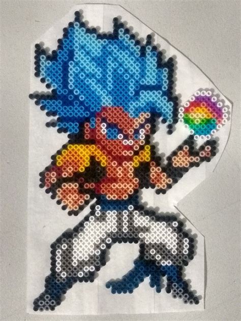 Goku Ssj Blue Hama Beads