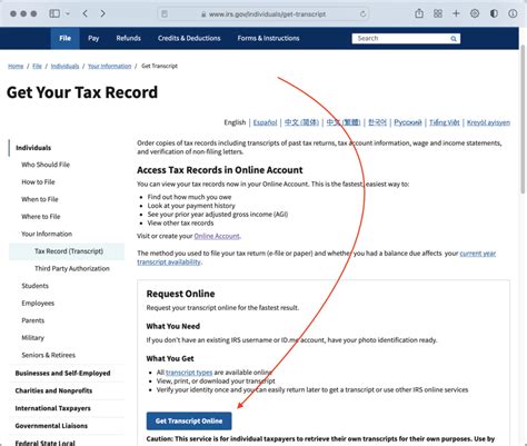 How To Get Copies Of Your Irs Transcripts Online Countless