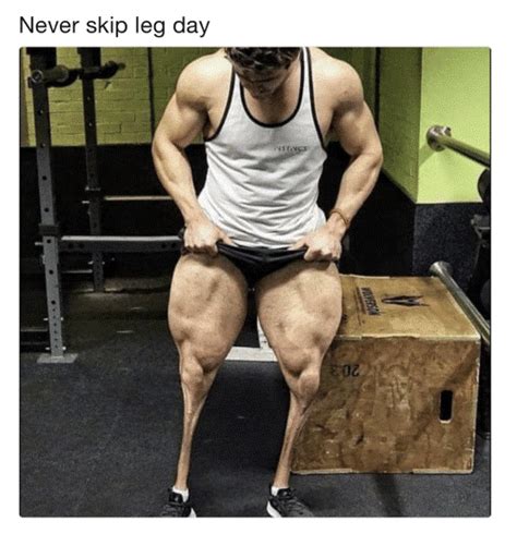 Benen Trainen Never Skip Leg Day Rebody