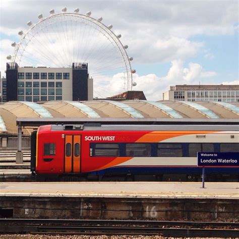 A South West Trains Class 159 South Western Turbo Stands At London