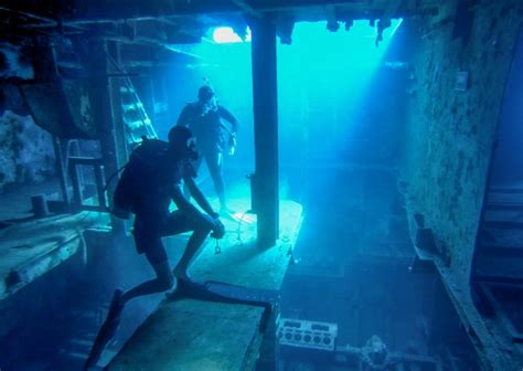 Learning To Dive Exploring A Sunken Ship With Oris Diving Watches