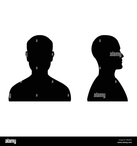 Man Side View Silhouette