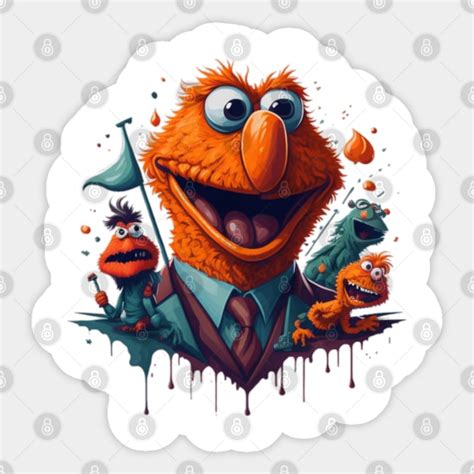 Muppets Fan Art Muppets Sticker Teepublic