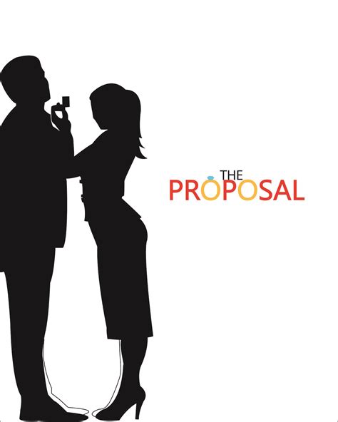 Minimalist Movie Poster- The Proposal by Jared Perez at Coroflot.com