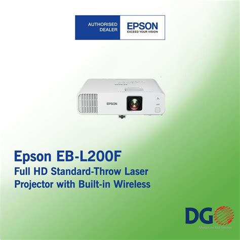 Epson Eb L F Full Hd Standard Throw Laser Projector With Built In