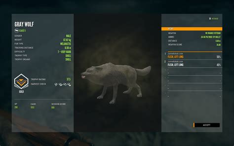 Melanistic wolf! : r/theHunter