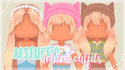 Aesthetic Roblox Outfits I Butterflii Youtube