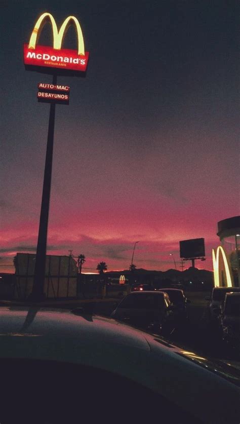 McDonalds Mcdonald S Aesthetic Sky Aesthetic Scenery