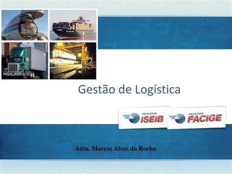 PPT Gestão de Logística PowerPoint Presentation free download ID