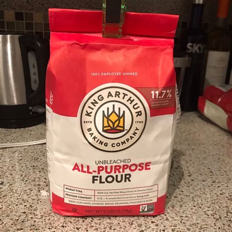 King Arthur Baking Company Unbleached All Purpose Flour Review Abillion