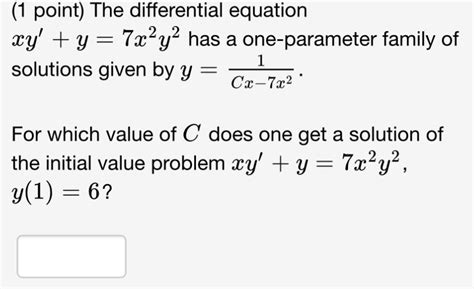 Solved Point The Differential Equation Xy Y X Y Chegg