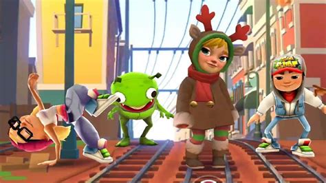 Subway Surfers North Pole All Character Clementine North Pole Surfer