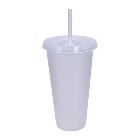 Vaso Jas Pl Stico Con Popote En Vasos Con Popote Cosas Para