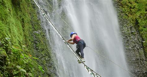 La Fortuna Waterfall Rappelling And Canopy Zip Lining Tour Getyourguide