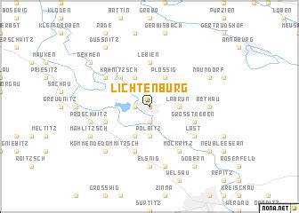 Lichtenburg (Germany) map - nona.net