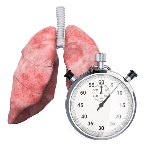 Pulmones Humanos Con Cron Metro Primeros Auxilios Y Tratamiento Del