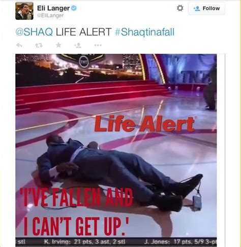 Shaq Down 8 Best Memes From Shaquille Oneals Fall [site Name