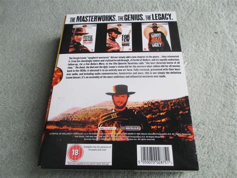 CLINT EASTWOOD SPAGHETTI WESTERN BOX SET DVD 3 FILMS OVER SIX DVD EBay