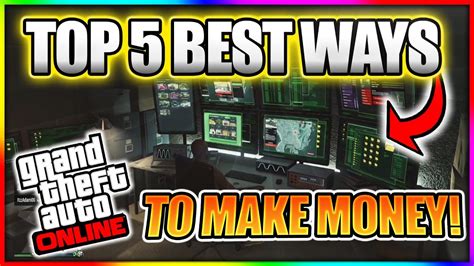 The Top Best Ways To Make Money In Gta Online Youtube