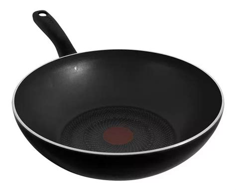 Wok Tefal Pratika Cm Antiadherente Teflon T Fal Color Negro