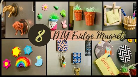 Cute Useful Diy Fridge Magnet Ideas Diy Gift Ideas Gadac Diy