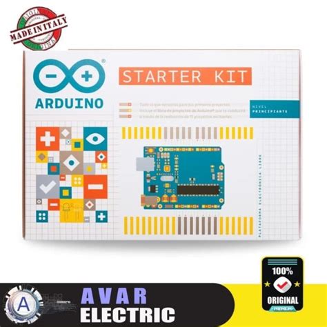 Arduino Uno R3 Starter Kit Original Ori Asli Made In Italy