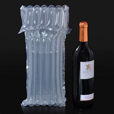 Inflatable Air Packaging Protective Bubble Packing Wrap Bag For Wine