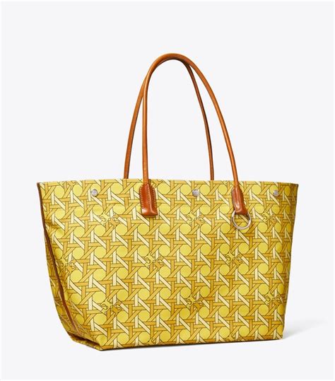 Canvas Basketweave Tote Women S Designer Tote Bags Tory Burch