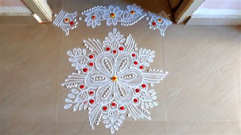 Traditional Avani Madham Padi Kolam Pooja Door Decoration