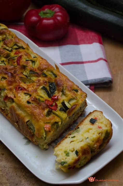 Plumcake Salato Zucchine E Peperoni Artofit