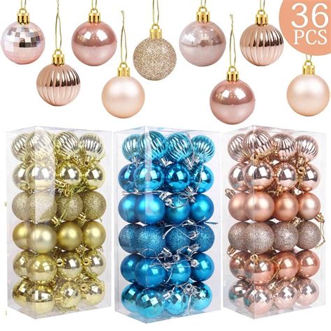 P S Caixa Bolas De Natal Ornamentos Pendurado Rvore Bola