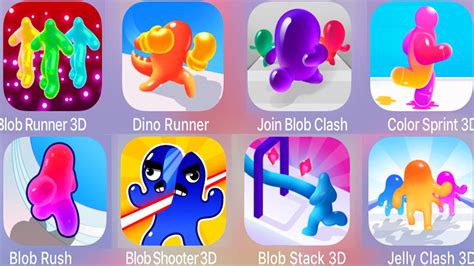 Join Blob Clash Dino Runner Blob Runner D Jelly Clash Blob Stack D