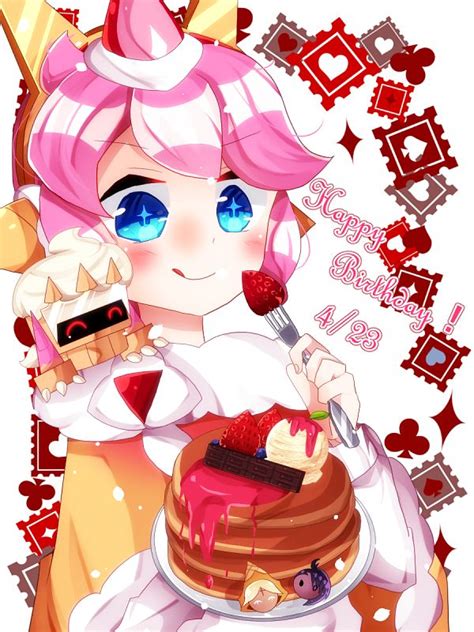 Strawberry Crepe Cookie Cookie Run Kingdom Image By Shiraki Ringo