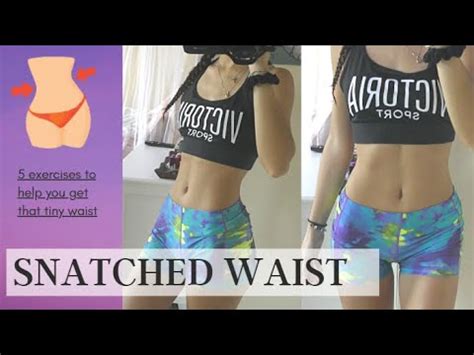 SNATCHED WAIST Hourglass Figure Workout Pt 2 YouTube