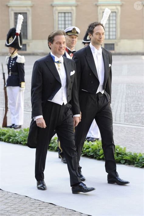 Photo Chris O Neill et son témoin Cedric Notz avant son mariage avec