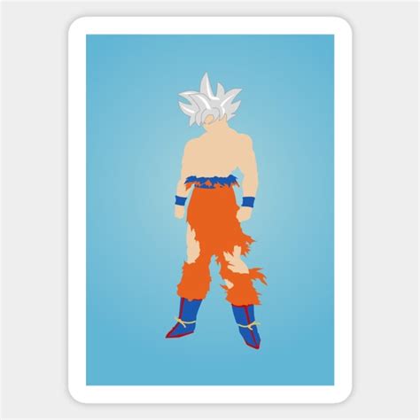 Ultra Instinct Goku Ultra Instinct Sticker TeePublic