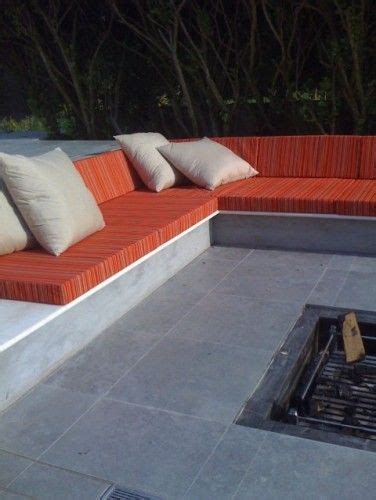 Concrete Bench Design Ideas, Pictures, Remodel and Decor | Outdoor bench seating, Outdoor ...