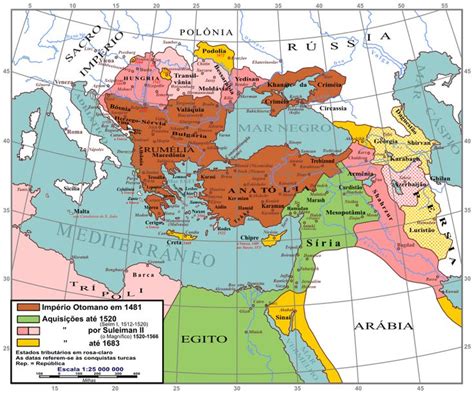 Império Otomano Wikipédia a enciclopédia livre Mapa antigo