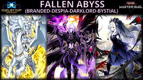 Fallen Abyss Branded Despia Darklord Bystial Duelist Cup December