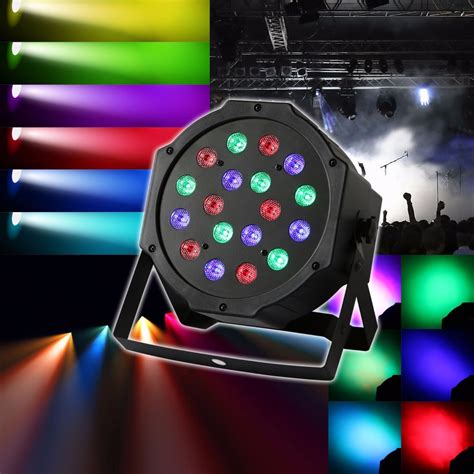 Tacho Par Led 18 Rgb Dmx Rítmico Sicodélica S 54 00 en Mercado Libre