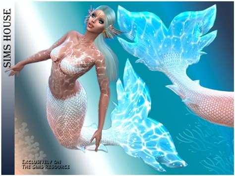 The Sims Resource Mermaid S Tail In 2022 Mermaid Outfit Sims 4 Sims