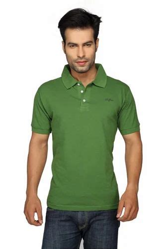 Clifton Polo Tee Tree Top Green 100 Cotton At Best Price In Kolkata