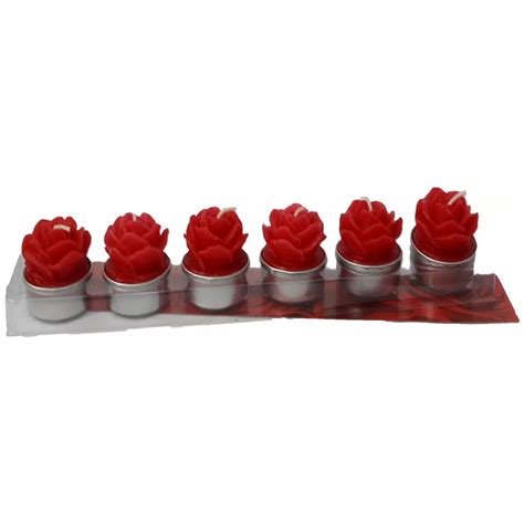 Kit Velas Aromatizadas Rosas Vermelhas No Elo Relaxar E