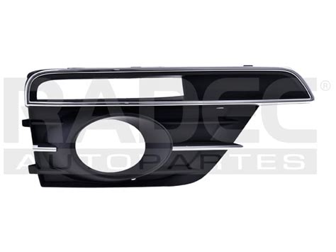 Rejilla Fascia Vw Beetle 17 18 C Hoyo P Faro C Moldura Cromada Der