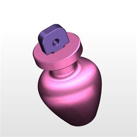 Anal Plug Stl Files Keychain 3d Model 3d Print File But Plug Funny Keychain For Party Adults